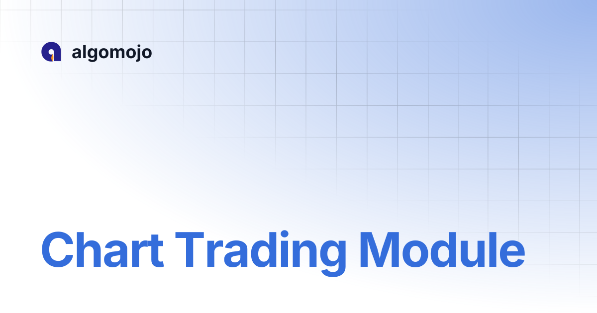 Chart Trading Module | algomojo